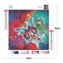5D DIY Full Drill Square Diamond Painting Butterfly Cross Stitch Embroidery