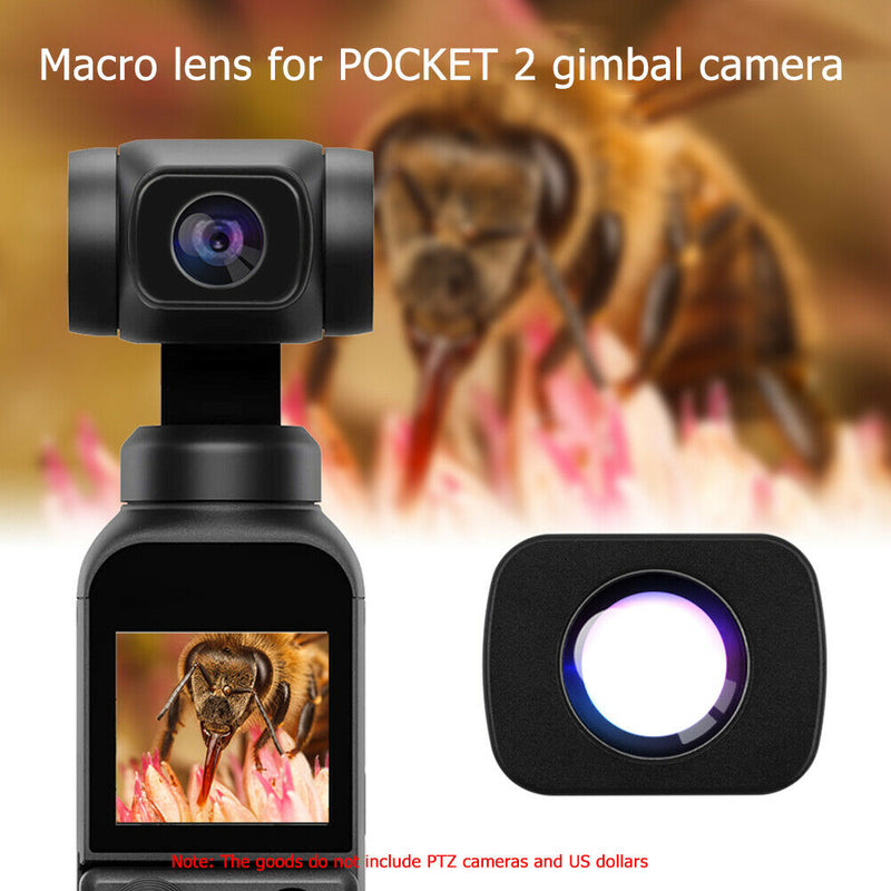Magnetic Macro Lens for DJI Pocket 2 Micro Lens Gimbal Camera Accessories