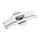 Watch Butterfly Buckle Stainless Steel Clasp for Wristwatch Straps 21mm