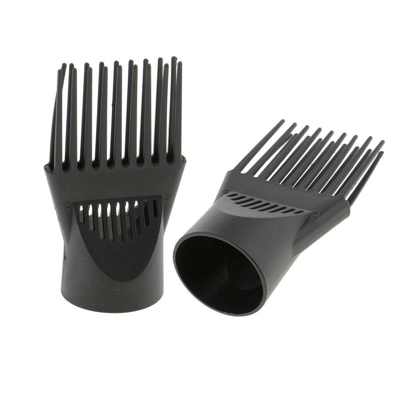 2pcs Hair Dryer Blower Concentrator Comb Nozzle, Hairdressing Styling Attachment