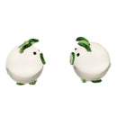 Crystal Lucky Pig Craft Creative Gift-1.57x1.57x1.77inch-Green