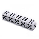 5pcs 16mm drinking dice acrylic white round corner hexahedron dice club party LJ