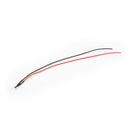 50pcs DC 12V 5mm Car Decor Blue Light LED Long Bright Lamp Bulbs with Wire