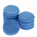 Microfiber Wax Applicator 12pcs Car Cleaning Polish Wax Foam Sponge Polishi