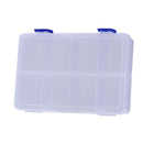 8 Compartment Adjustable Storage Box Jewelry/Tool Container Organizer