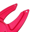 2x Shift Paddle Shifter Extension fit for Audi A3 A4L A5 A6 A7 A8 S5 Q5 Red