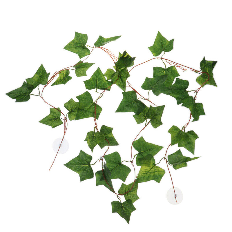 Plastic Terrarium Sweet Potato Leaves Plants Vine Ornament Landscape for