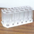 1pc 26 Holes Acrylic Clear Cosmetic Makeup Brush Holder Home Use For Daily S3D5
