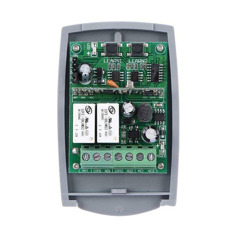 DC 12V-48V 2CH Channel Wireless Remote Control Switch Receiver+Transmitter