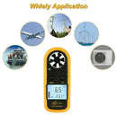 Mini LCD Wind Speed Gauge Air Velocity Flow Meter Digital 2019 Best Thermom V3A7