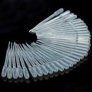 100PCS 3ML Disposable Plastic Eye Dropper Set Transfer Graduated Pipettes OZ