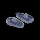 10*Silicone Air Chamber Nose Pads For Glasses Eyeglasses Sunglasses Screw Pus JR