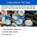 30ml Car Wiper Cleaner Windshield Glass Cleaning Strong Agent Decontaminati R0G0