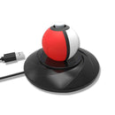 Charger Dock Station Cable w/Charging State Indicator for Switch Pokeball