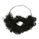 70s 80s Curly Afro Beard Artificial Mustache Facial Hair Mens Costume Prop