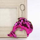 Shiny Fashion Jewelry Girl Kids Gifts Dolphin Key Ring Handbag Pendant Hold G5J9