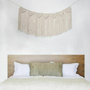 Macrame Woven Wall Hanging Curtain Fringe Garland Banner Shabby Chic Bohemi