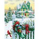 Full Drill 5D DIY Diamond Painting Snow House Embroidery Cross Stitch Decor