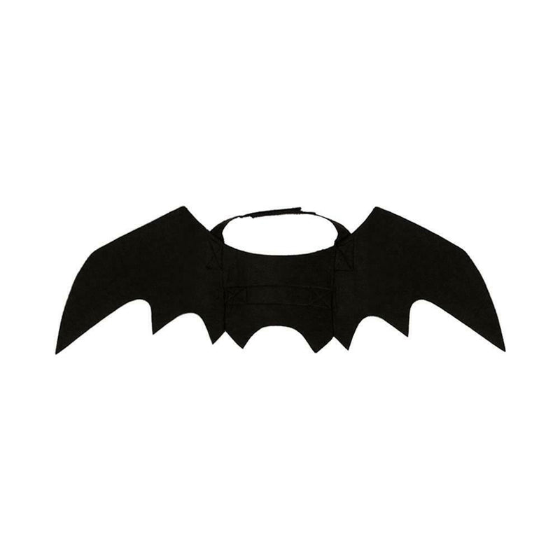 Wings Cute Costume Bat Halloween Cat Up Pet Dog Fancy Black Dress Vampire