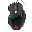 5500DPI A908 Wired LED Optical Gaming Mouse Fire Button 7Keys for PC Laptop
