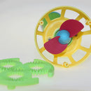 Automatic Gifts Handheld Portable Electric Bubble Machine For Kids ABS With Fan