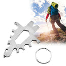 Multifunctional Outdoor Camping Stainless Steel Opener Wrench Screwdriver Cutter