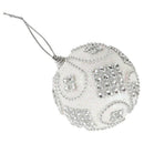 6pcs Christmas Tree Hanging Diamond Chain Balls Diameter 8cm Decorations Ba