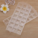 21Grid Ice Cube Pudding Maker Mold Refrigerator Ice Mould Tray Tool Plastic  Gw