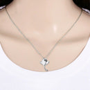 Personality Stingray Fish Alloy Mens Devil Ray FishPendant Necklace Decor 1x