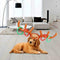 2 Set PVC Inflatable Antler Headband Christmas Elk Head Throw Ring Kid Toys