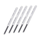 50 Pcs Permanent Makeup Needles Eyebrow Microblading Round Needles Eyebrow