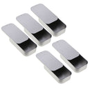 5Pcs Slide Top Tin Box Cake Home Small Storage Meakup  Organizer