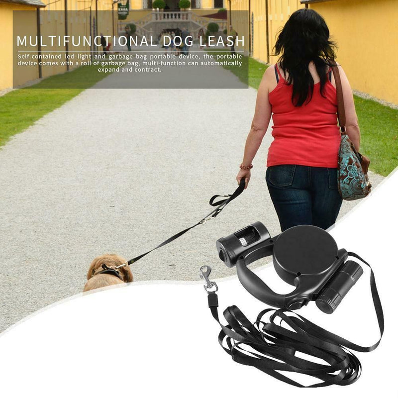 Automatic Retractable Dog LED Leashes Belt for Pets Walking Traction Rope