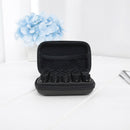 15 Slot Essential Oil Bottle Holder Rollers Storage Bag Organizer (Black) A