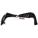 7/8" Dirtbike ATV Motorcycle Brush Bar Hand Guard Handguard LED Light Black