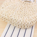 Women'S Straw Hand Bag Large Shoulder Tote Bag Bucket Summer Bags Women Tas M5S6