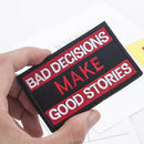 Embroidered Patches Sew On Transfers Hook Loop Appliques Badges