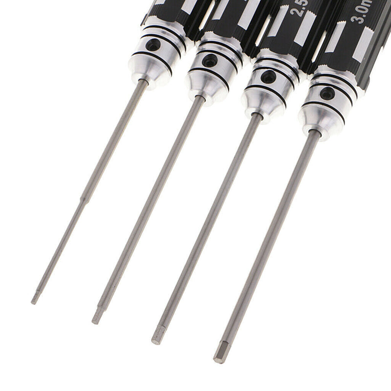 4PCS RC Repair Tools Head Hex Screw Drivers 1.5/2.0/2.5/3.0mm Kit for RC Car