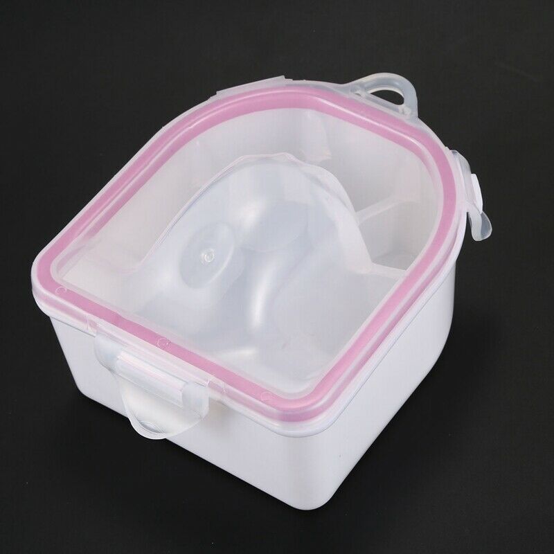 Nail SPA Acetone Resistant Soak Off Warm Water Bowl Manicure Nail Soak Bowl G7W4