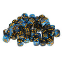 100x Acrylic Round Corner Dice Six Sided D6 12mm for Card Game Accessories
