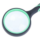High Definition 10X HandheldMagnifier Magnifying Glass Reading Jewelry Loup FT