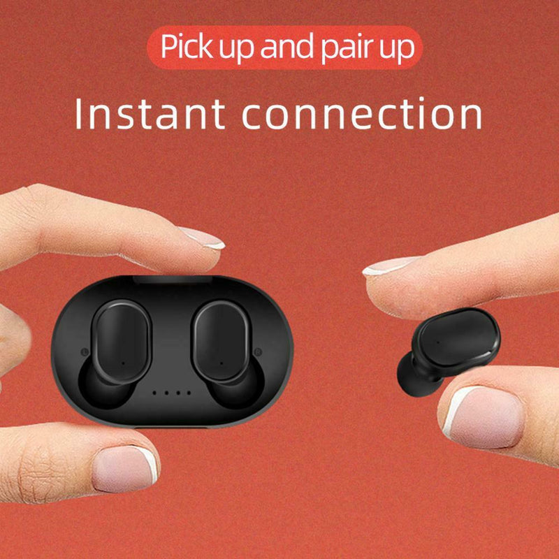 A6S TWS Bluetooth 5.0 Earphones Wireless Headphones Sports Gaming Mini Headset