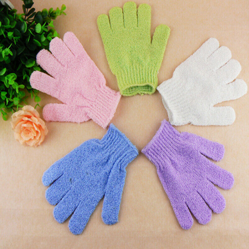 20Pcs Exfoliating Bath Shower Glove For Peeling Exfoliating Glove For Bath  M6R2
