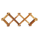 Creative Wine Holder Home Bar Beer Wine Stand Foldable Wooden Wine Rack Org