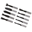 2Pcs Carbide 6mm 10mm Cutter Diameter Brad Point Boring Bits Wood Milling Cutter