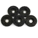 5Pcs Abrasive Tools 115Mm Strip Wheels Paint Rust Removal Clean Angle Grind W4L4