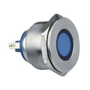 IP67 12V 22mm Waterproof LED Panel Warning Indicator Light Signal Lamp Flat