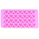 56 Holes Mini Heart Shaped Silicone Ice Cube Mold Bake Mold Cooking Tools