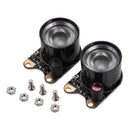 2pcs IR Night Vision Camera Infrared LED Lights w/ Adjustable Resistor for RPi