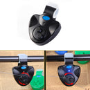 Electronic Fishing Bite Alarm Sound LED Light Alert Bell Clip-On Fishi SBT